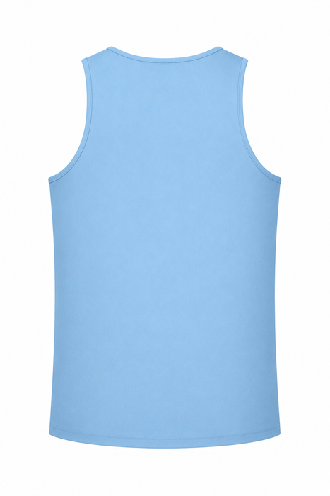 BOTANY MENS SINGLETS - SKY