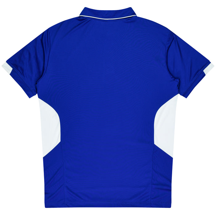 TASMAN KIDS POLOS - ROYAL/WHITE