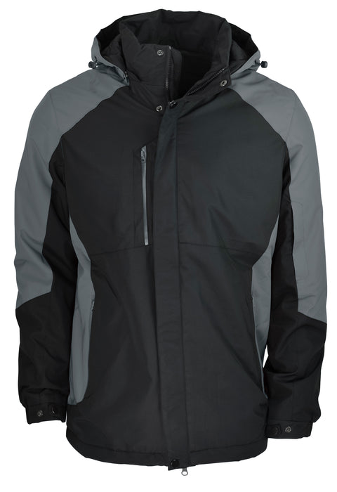 NAPIER MENS JACKETS - BLACK/GREY