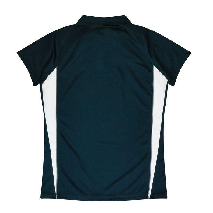 EUREKA LADY POLOS - NAVY/WHITE