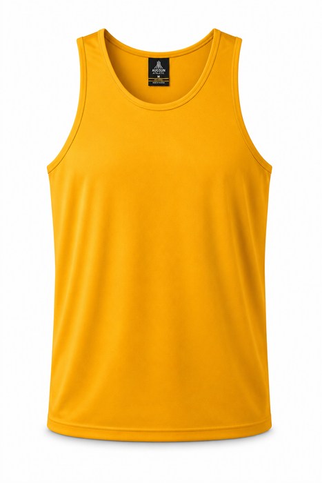 BOTANY MENS SINGLETS - GOLD