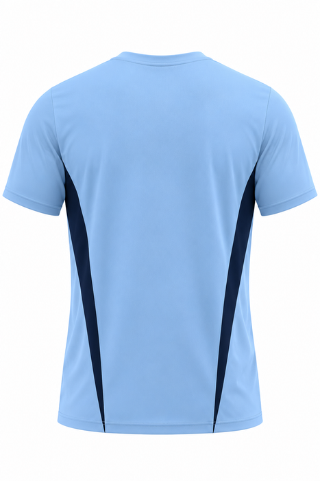 EUREKA MENS TEES - SKY/NAVY