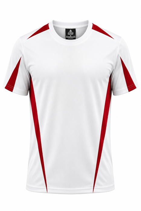 EUREKA KIDS TEES - WHITE/RED