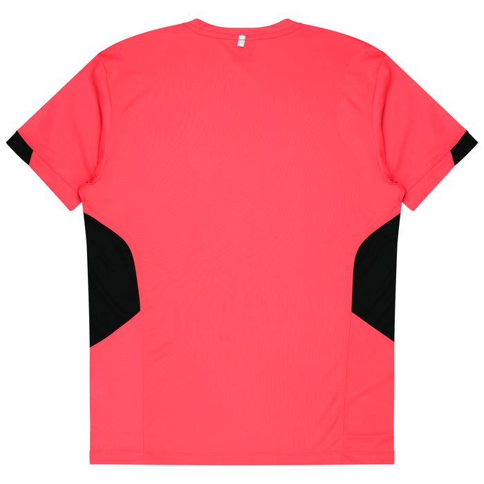 TASMAN KIDS TEES - NEON PINK/BLACK