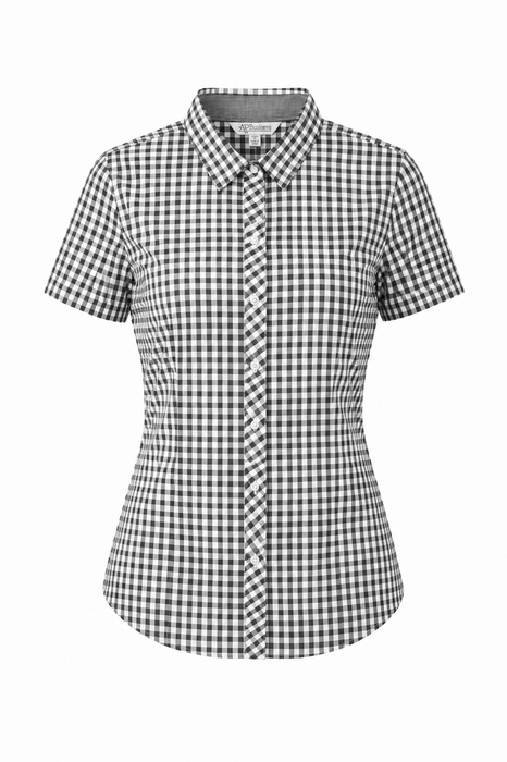 BRIGHTON LADY SHIRT SHORT SLEEVE - BLACK