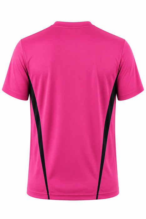 EUREKA MENS TEES - PINK/BLACK
