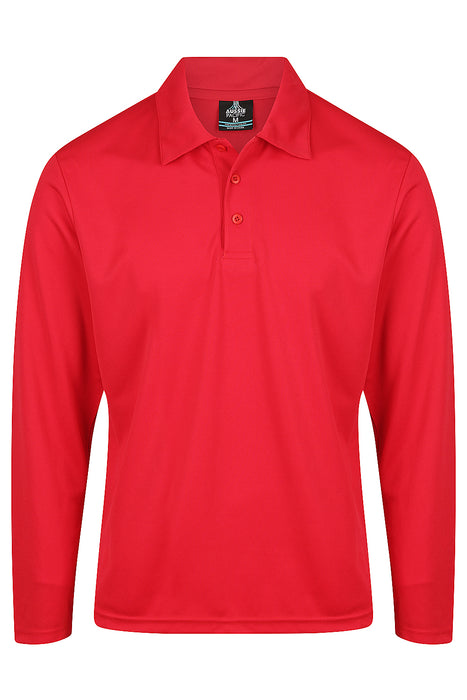 BOTANY MENS POLOS - RED