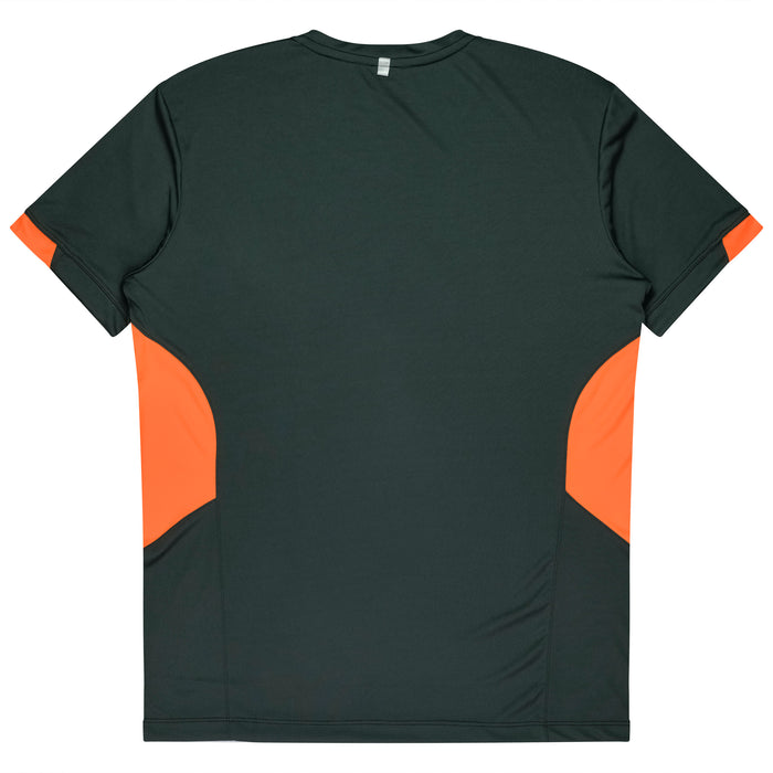 TASMAN KIDS TEES - SLATE/NEON ORANGE