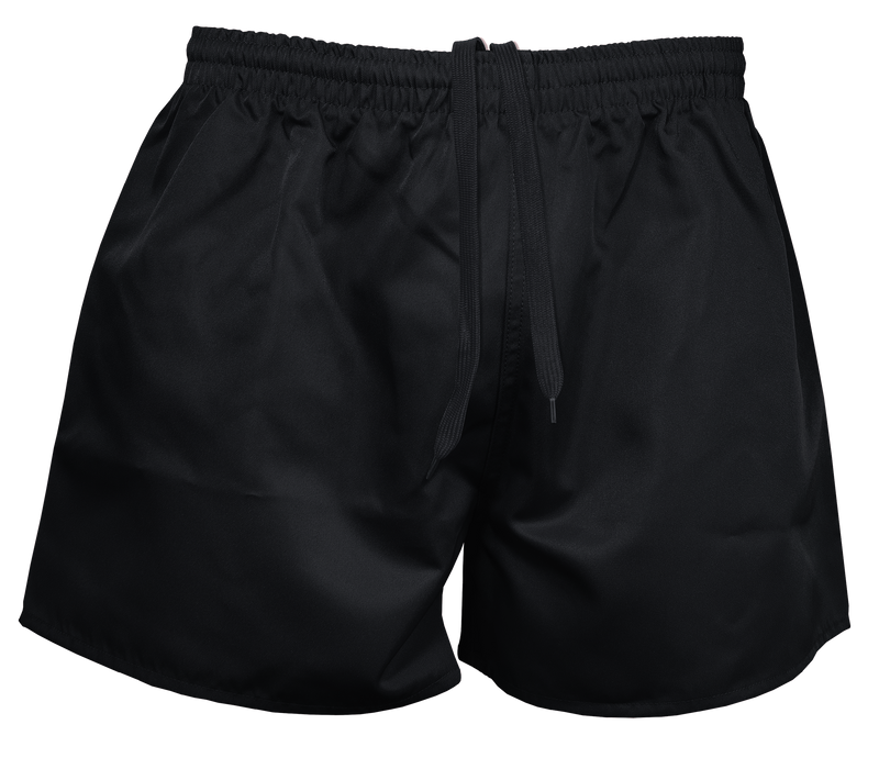 RUGBY MENS SHORTS - BLACK