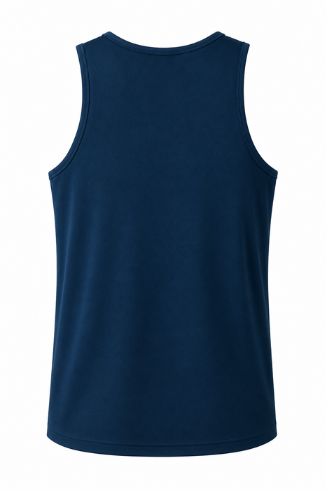 BOTANY MENS SINGLETS - NAVY