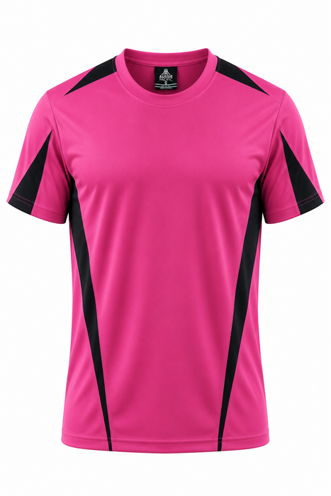 EUREKA MENS TEES - PINK/BLACK