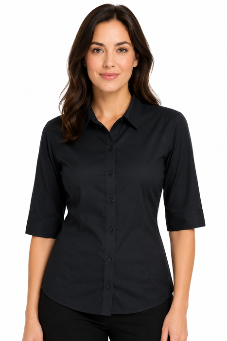 KINGSWOOD LADY SHIRT 3/4 SLEEVE - 2910T