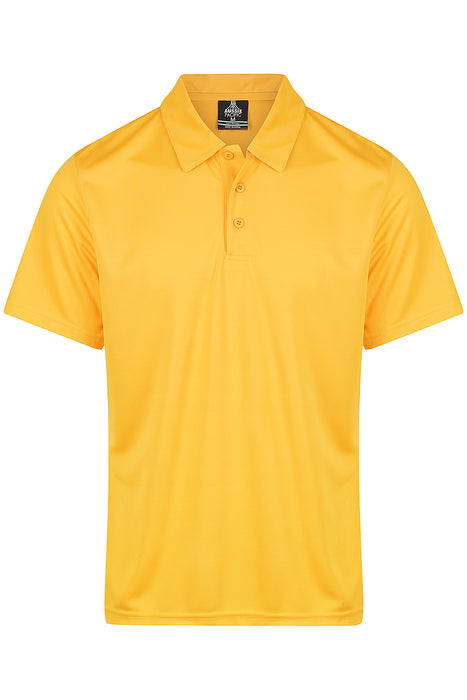 BOTANY MENS POLOS - GOLD