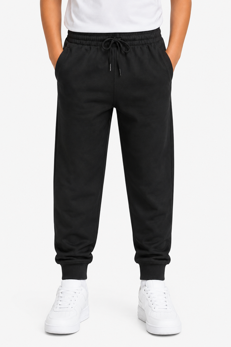 TAPERED FLEECE KIDS PANTS - 3608