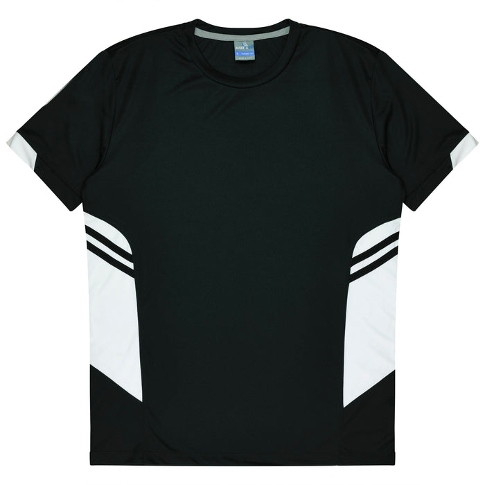 TASMAN KIDS TEES - BLACK/WHITE