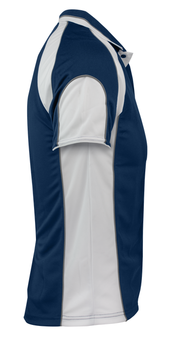 MURRAY MENS POLOS - NAVY/WHITE