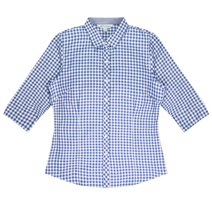 BRIGHTON LADY SHIRT 3/4 SLEEVE - FRENCH BLUE