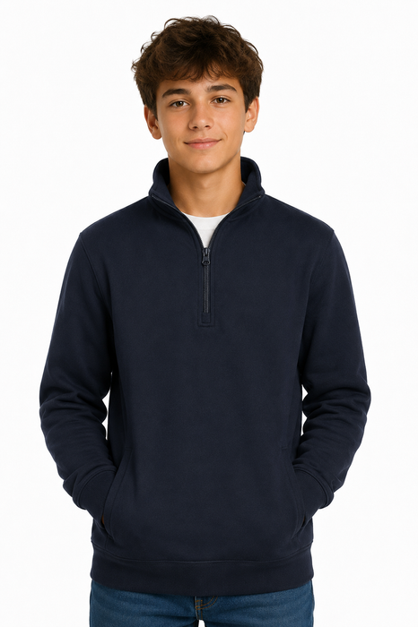 MAWSON KIDS 1/4 ZIP SWEATER - 3534