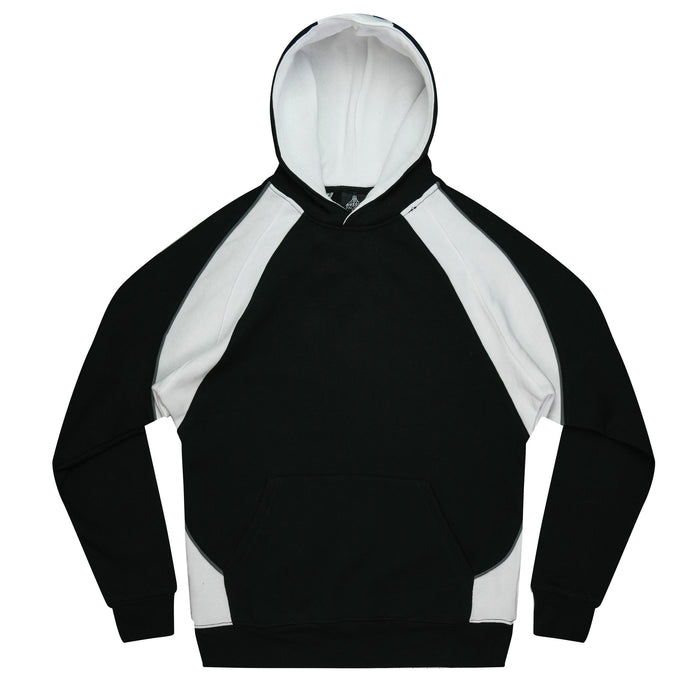 HUXLEY KIDS HOODIES - BLACK/WHITE/ASHE
