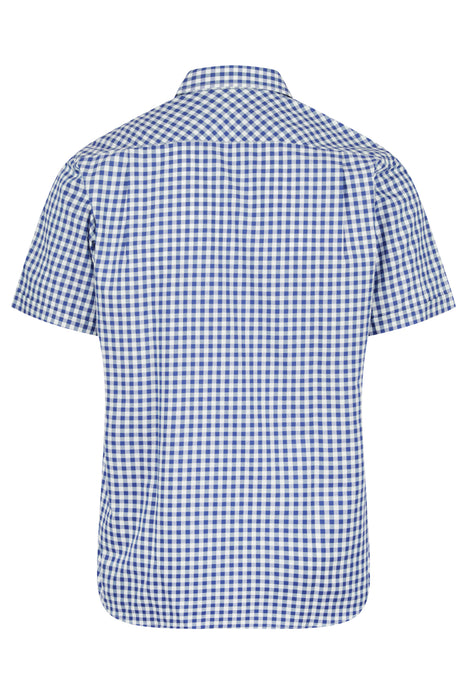 BRIGHTON MENS SHIRT SHORT SLEEVE - FRENCH BLUE