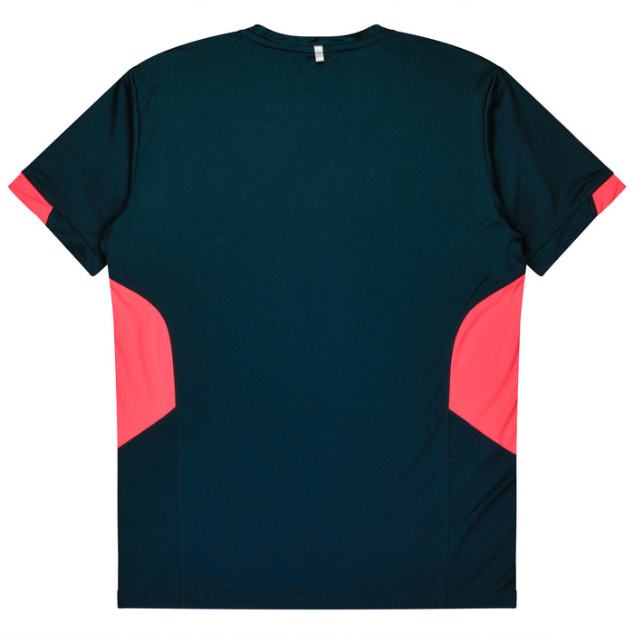 TASMAN KIDS TEES - NAVY/NEON PINK