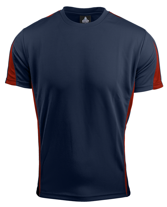 EUREKA MENS TEES - NAVY/RED