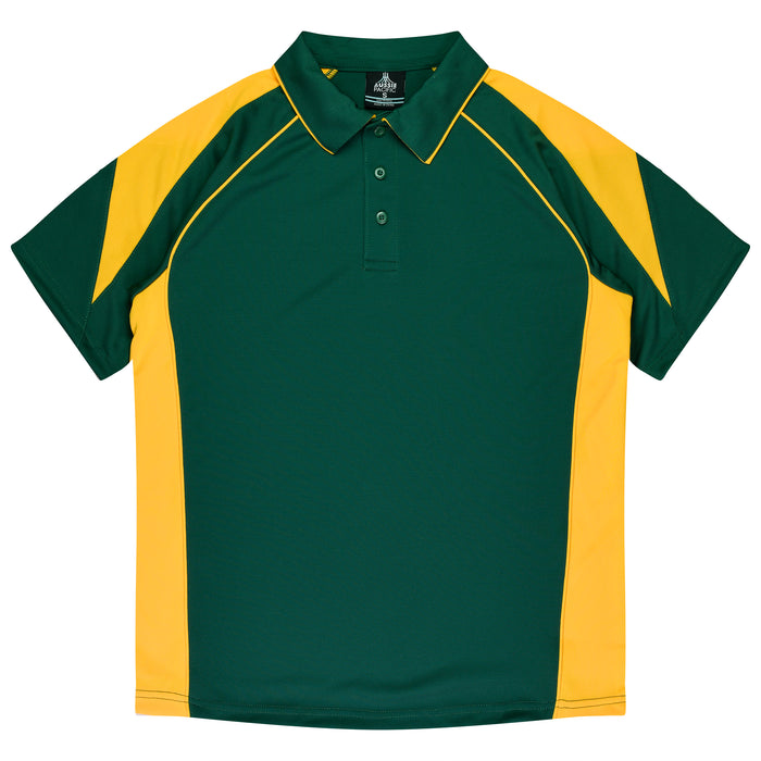 PREMIER KIDS POLOS - BOTTLE/GOLD