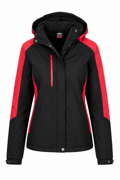 NAPIER LADY JACKETS - BLACK/RED