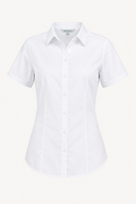 KINGSWOOD LADY SHIRT SHORT SLEEVE - WHITE